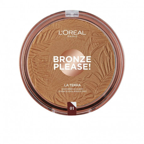 L'Oréal Paris päikesepuuder Bronze Please! 18g, #01-hele karamell