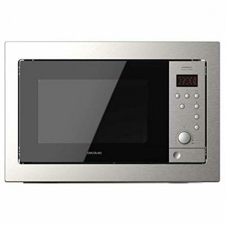 Sisseehitatud mikrolaineahi Cecotec GrandHeat 2500 Built-In Steel Black 25 L 900 W Must