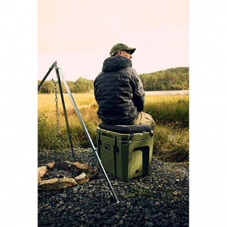 PETROMAX termo dėžė, alyvuogių spalvos, 25l