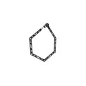 Kryptonite 610 S Black 1000 mm Folding lock