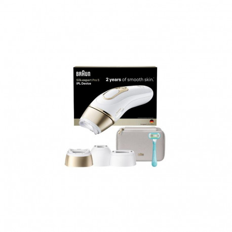 Braun Silk-expert Pro Silk expert Pro 5 Intense pulsed light (IPL) White, Gold