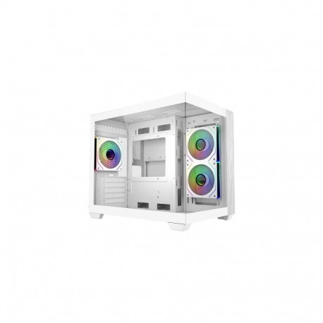 Cooler Master Elite 481 Wood Mini Tower White
