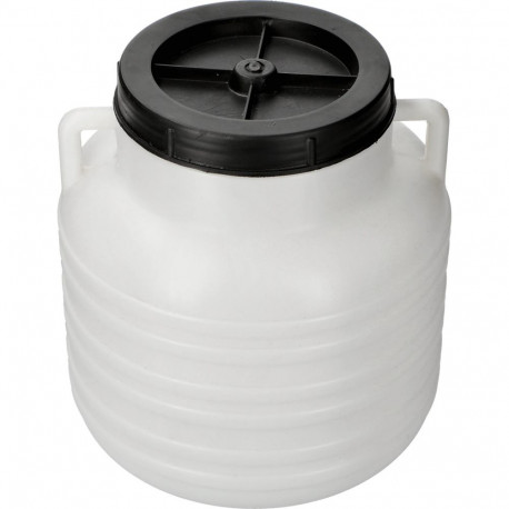 10L Barrel with Handles BROWIN 360110, White, 26x26x28.5 cm, 10L