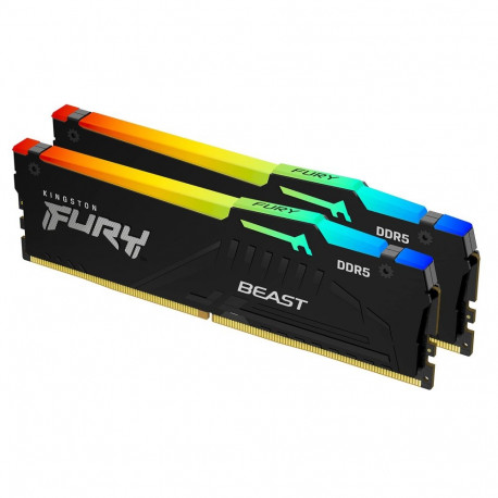 Lauaarvuti mälu Kingston DDR5 2 x 8GB 5600C36 FURY Beast RGB