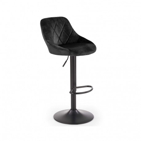 BAR CHAIR H101 BLACK 45X47X84-106CM