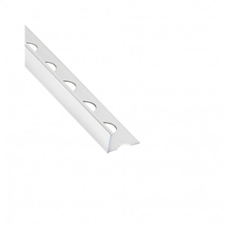 Alium L 10mm/2.6m valge lakitud läikiv liist