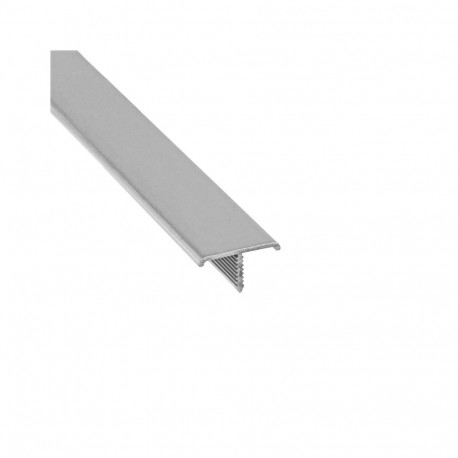 Alumiiniumist T-profiil 20mm/2.5m matt hõbedane anodeeritud