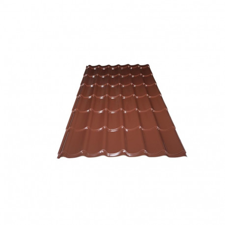 ROOF TIN SHEET 0.45 1180X2240MM RAL8017