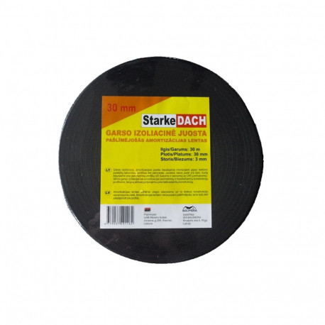 SOUND INSULATION FOAM TAPE 30MMX30M