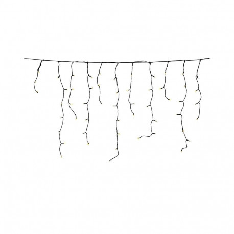 Garland EL valge jääpurika-valguskett 476L 12M IP44