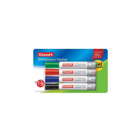 WHITE BOARD MARKERS SET 4 PCS 3650/4BC