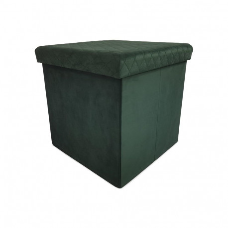 MATEO POUF 38X38X38CM GREEN 15040200003