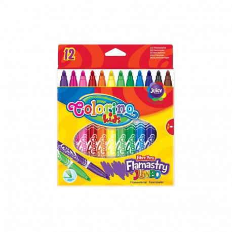 FELT-TIP PENS JUMBO 12 COL. 14113PTR