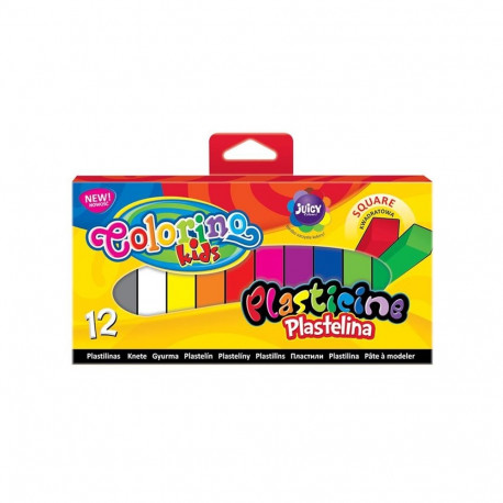PLASTICINE 12 COLORS 57417PTR