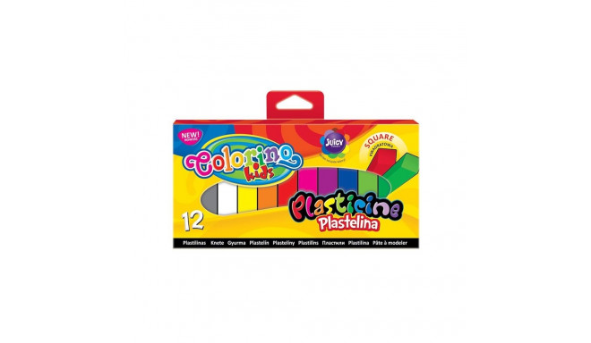 PLASTICINE 12 COLORS 57417PTR