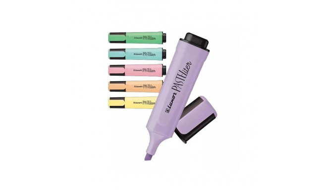 TEXT MARKER SET 6PCS PASTEL 4020P/6WT