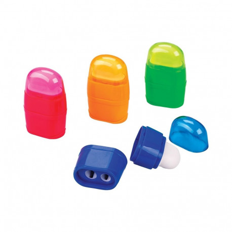 SHARPENER PLAST W/DUST CONTAINER 89465