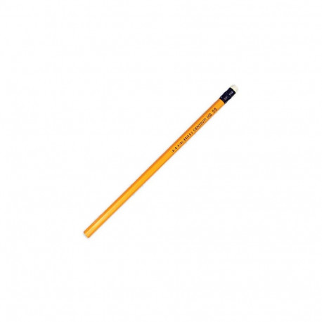 PENCIL HB HEXAGON, WITH ERASER 80055