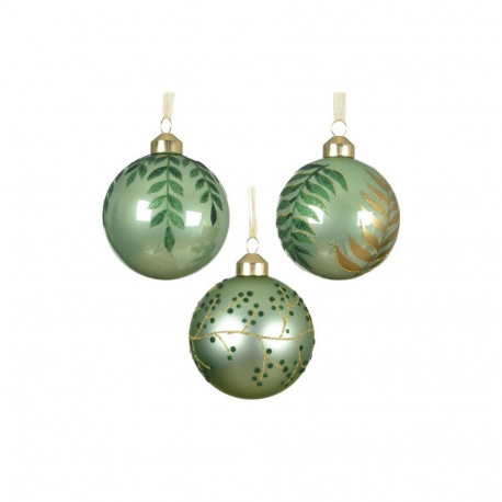 Klaasist kaunistus lehed D8cm