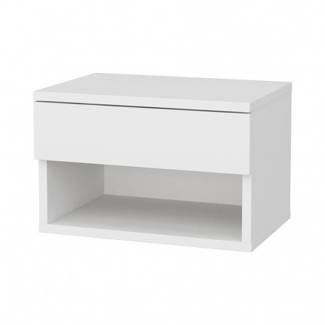 BEDSIDE TABLE WHITE 29X44.6X31.9CM