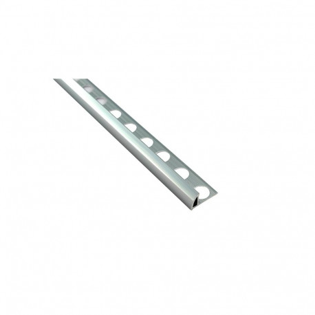 STRIP AL CR 10.5MM/2.6M POL SIL ANO GLO