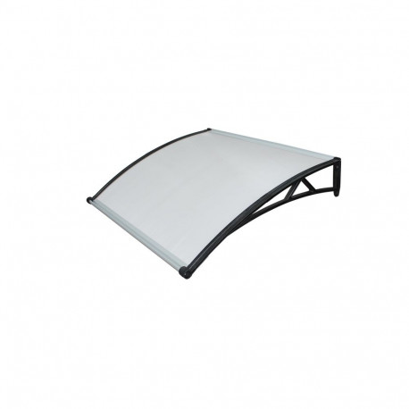 CANOPY 1000X1500X5,2 GUTTER BLACK PLAST.