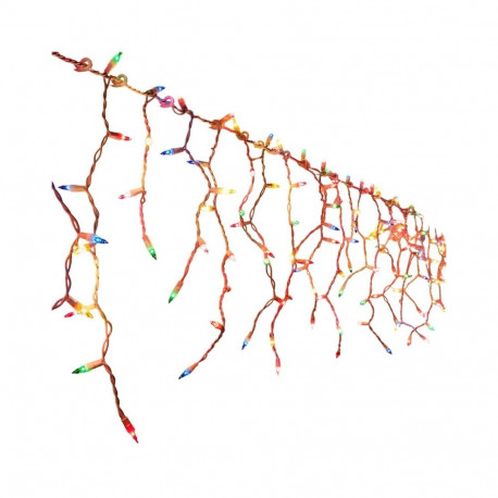 Garland EL mitmevärviline jääpurikas-valguskett 476L 12M IP44