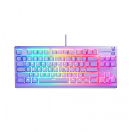 SteelSeries Apex3 TKL lavendlivärvi klaviatuur