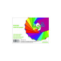 STICKY COLORED PAPER A4 8 SHEETS