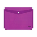 ENVELOPE PLASTIC A4 W/BUTTON 80047