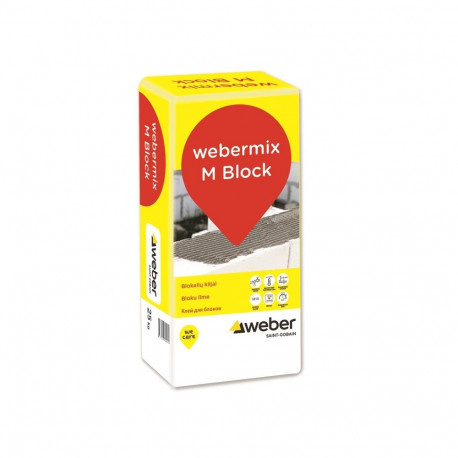 Weber M Block plokiliim 25kg (48)