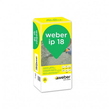 COMPOUND PLASTER WEBER IP18 25KG (48)
