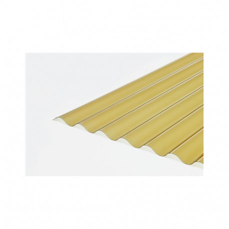 PVC siinusplaat 0.7x900x2000mm pronks