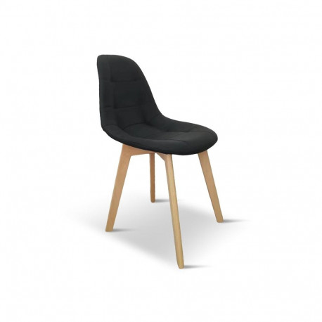 CHAIR EMRE DINING 85X47X54 BLACK PU