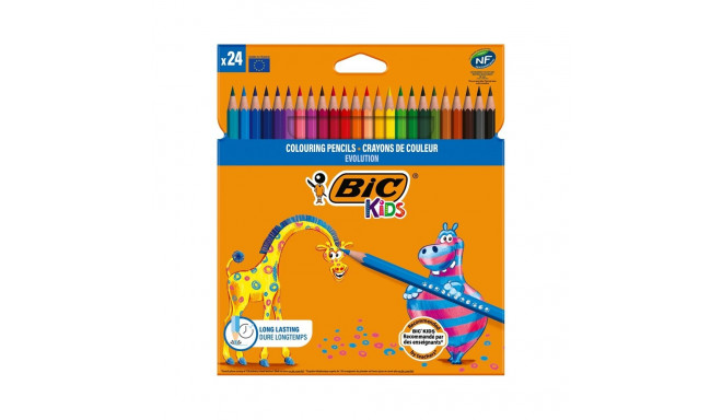 EVOLUTION COLOURING PENCILS 24PCS