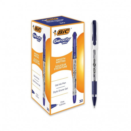 GEL-OCITY GEL PEN BLUE BOX 30 CEL1010265