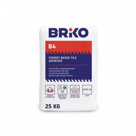 TILE ADHESIVE BRIKO B4 25KG(42)