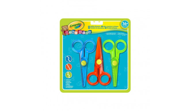 SCISSORS CRAYOLA SAFETY 3PCS