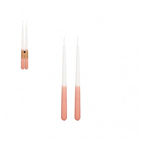 CANDL DINNER PINK H30D2.2CM 2PCS 1164500