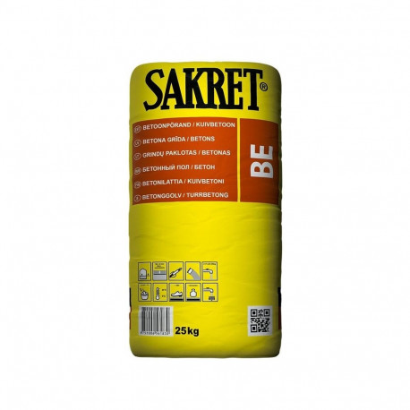 CONCRETE MIX SAKRET BE25 25KG TERA 8MM