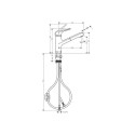KITCHEN MIXER PULL-OUT FOCUSM42 71814000