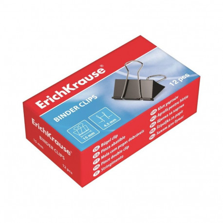 BINDER CLIPS 25 MM 12 UNITS 25087