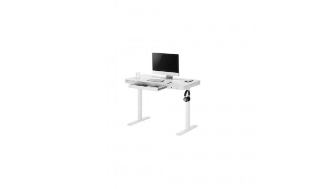 TABLE ADJUST HEIGHT BALDERII WHITE
