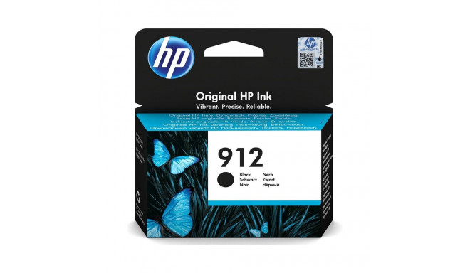 HP 912 must tindikassett