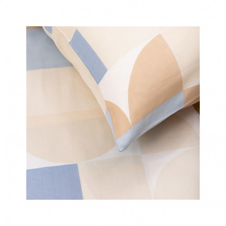 BEDDING COVER SET GEO SATEEN 160X200CM