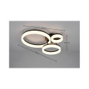 laevalgusti LED Trio Scope 4000lm must