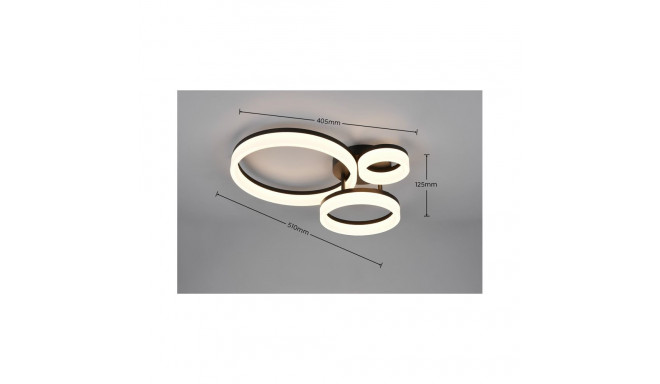 laevalgusti LED Trio Scope 4000lm must