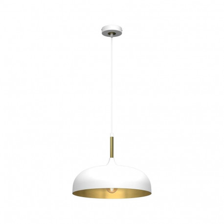 PENDANT LIGHT VOLOS E27 WHITE/GOLD