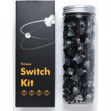 Ducky Kailh Super V2 Speed Silver Switches  mechanical  3-pin  linear  MX-Stem  38g - 110 pieces