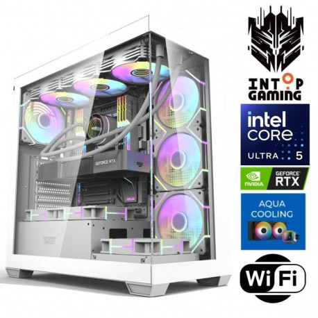 INTOP AQUA Ultra 5 245KF 64GB DDR5 1TB SSD M.2 NVME+4TB RTX5060Ti 8GB WiFi no-OS